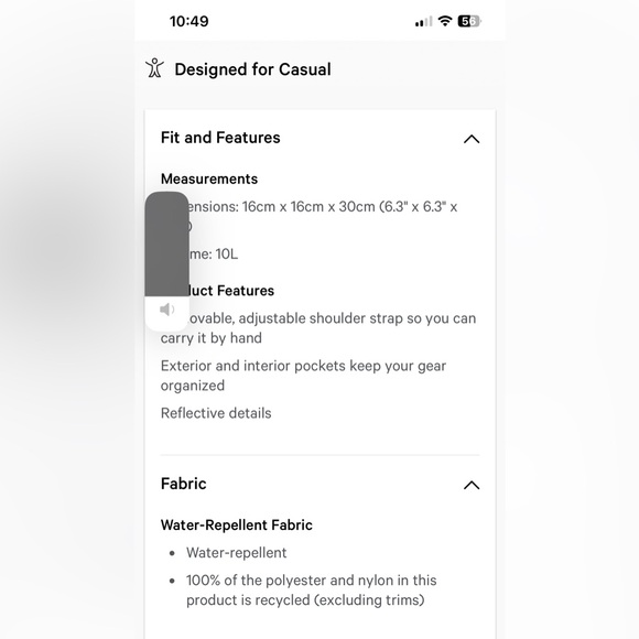Brand new Lululemon Fast Track Bag 2.0 - Picture 6 of 6